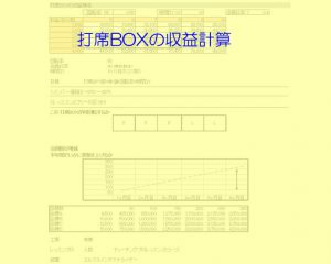 打席の回転収益